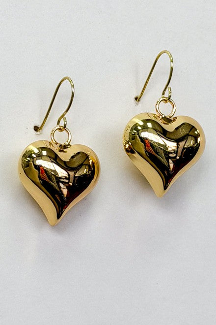 Bubble Heart Earrings