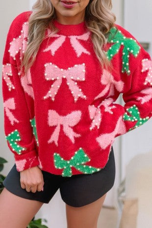 Bow So Bright Sweater