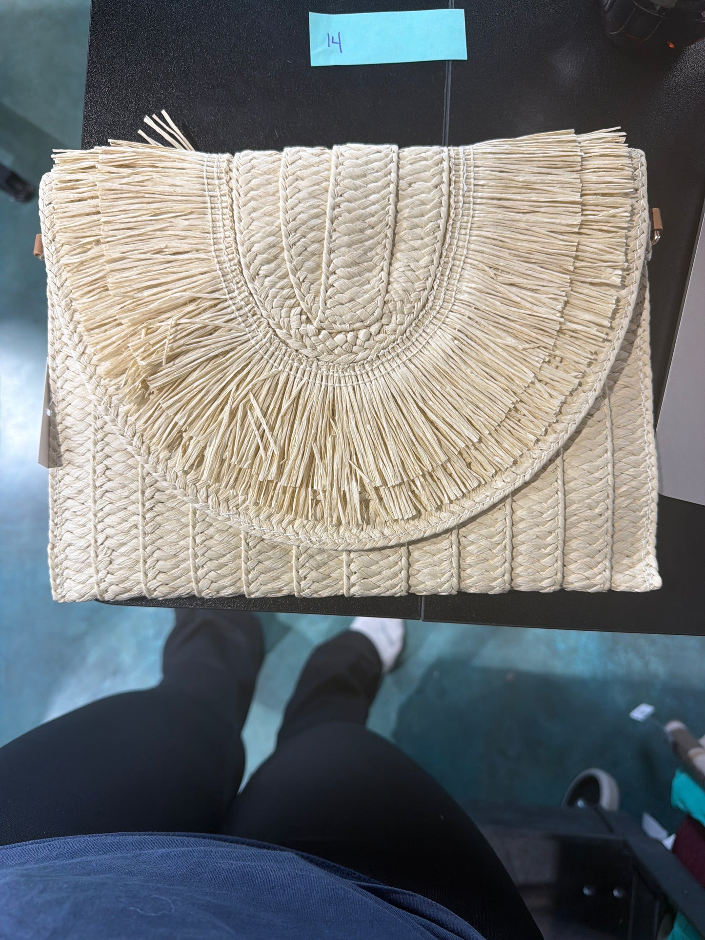 Straw handbag final sale
