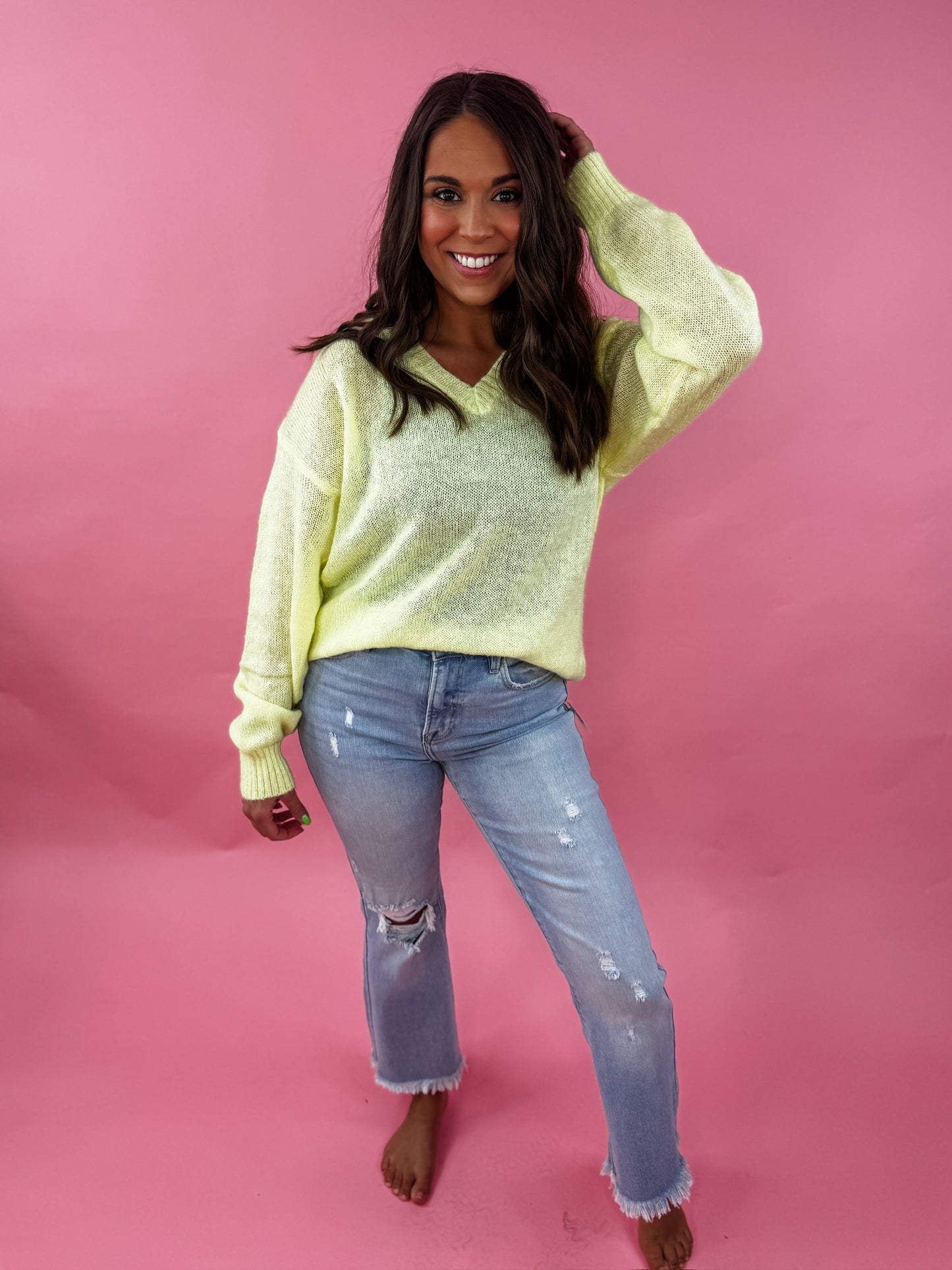 Think It Through Top - Yellow *Final Sale*