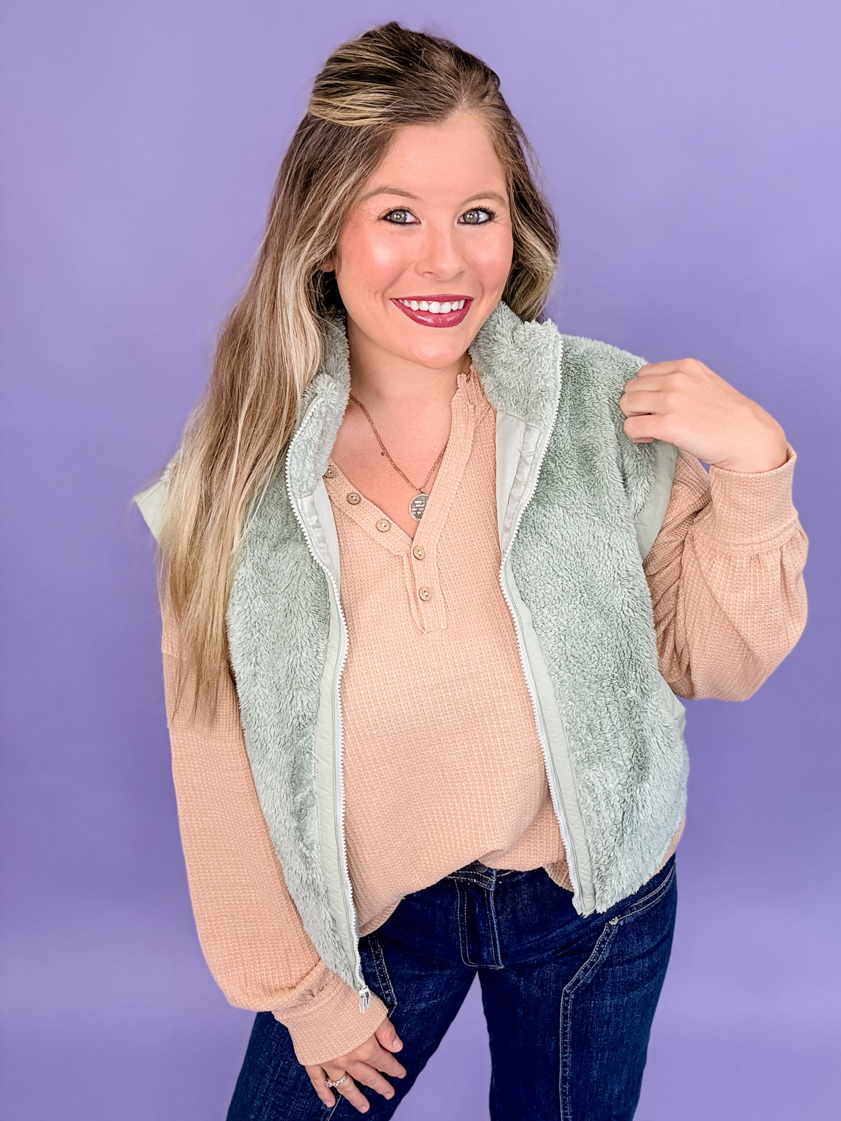 Cloud Nine Sherpa Vest