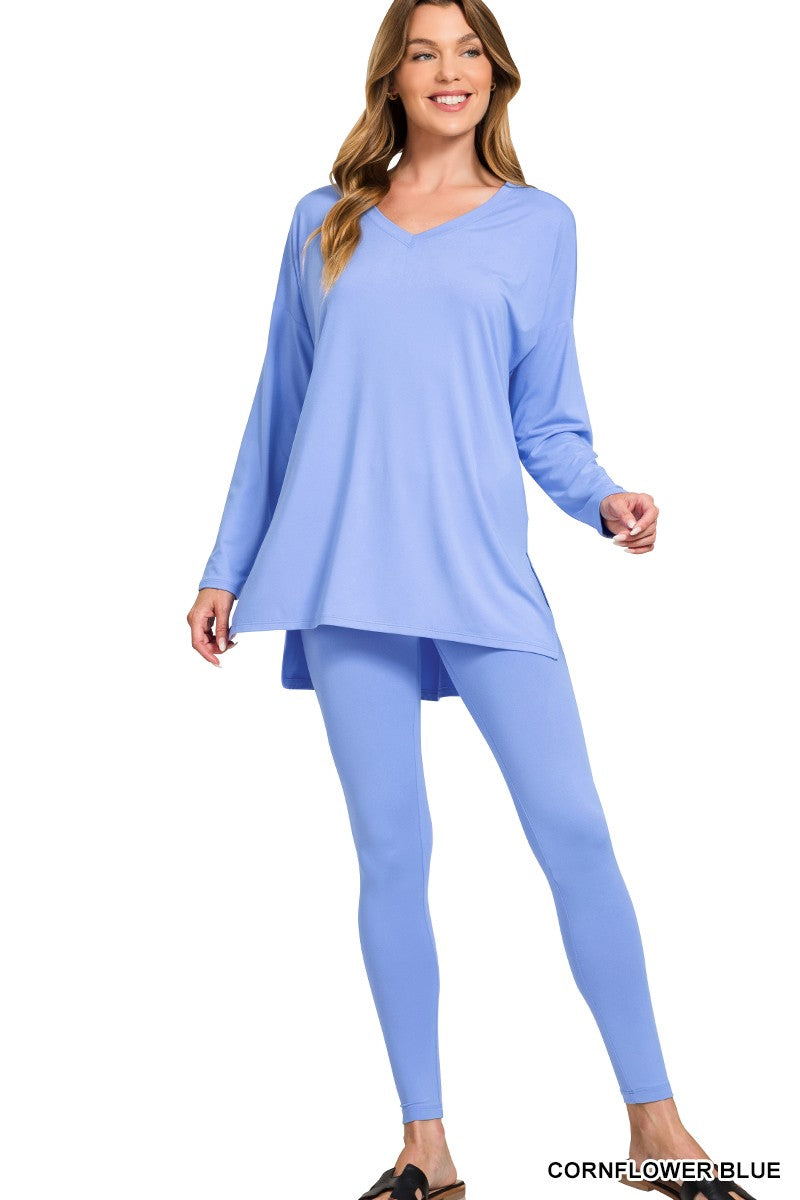 Brushed Bliss Set - Cornflower Blue | DOORBUSTER