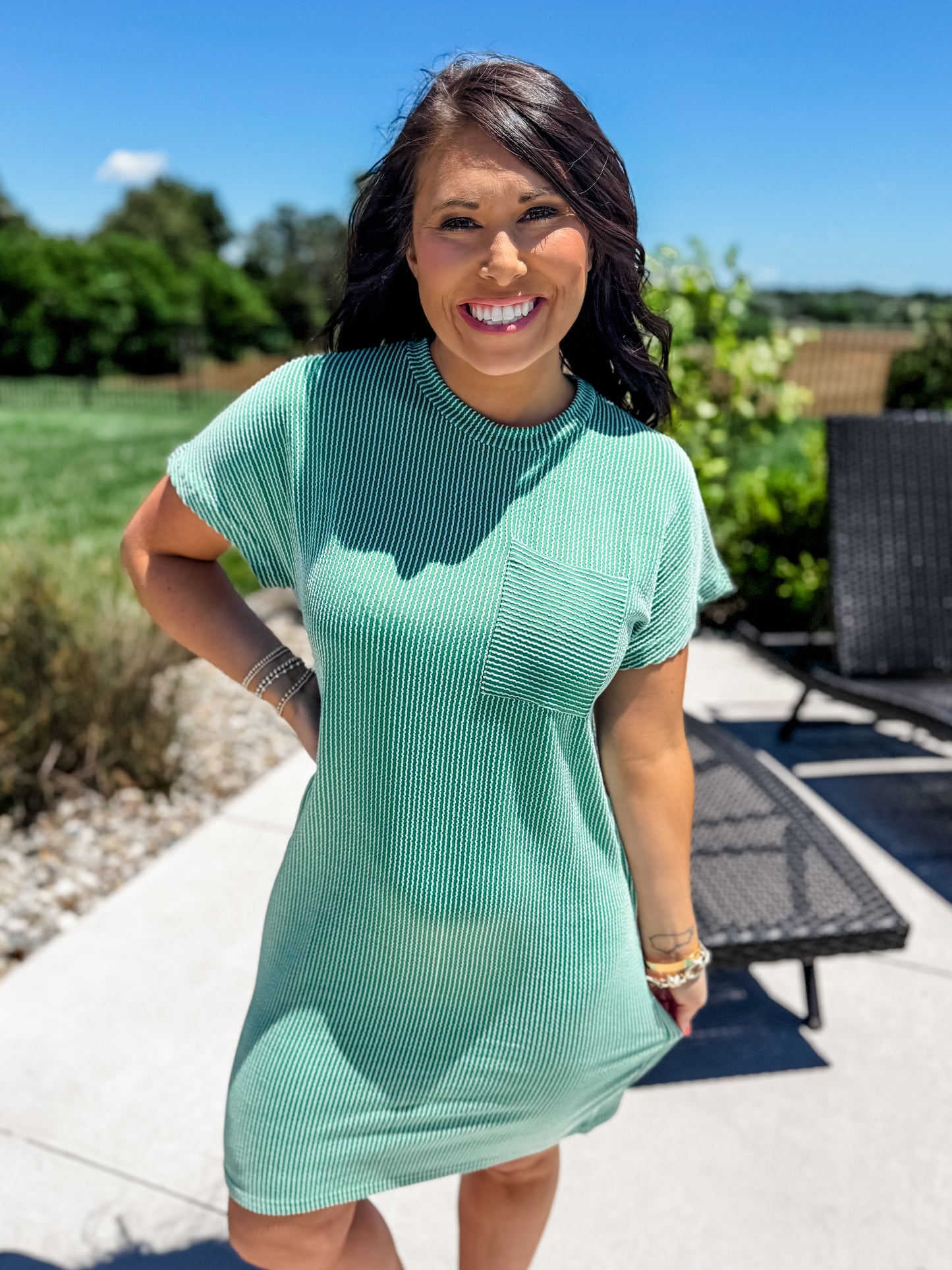 Piper Dress - Green - EOS Final Sale