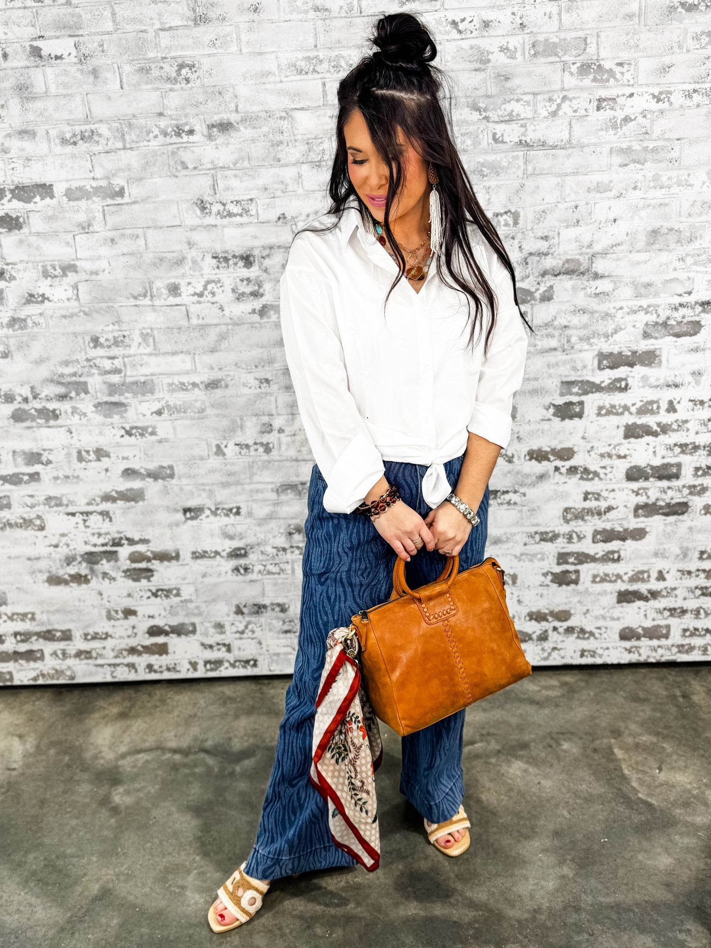 Crisp & Clean Collared Button-Up