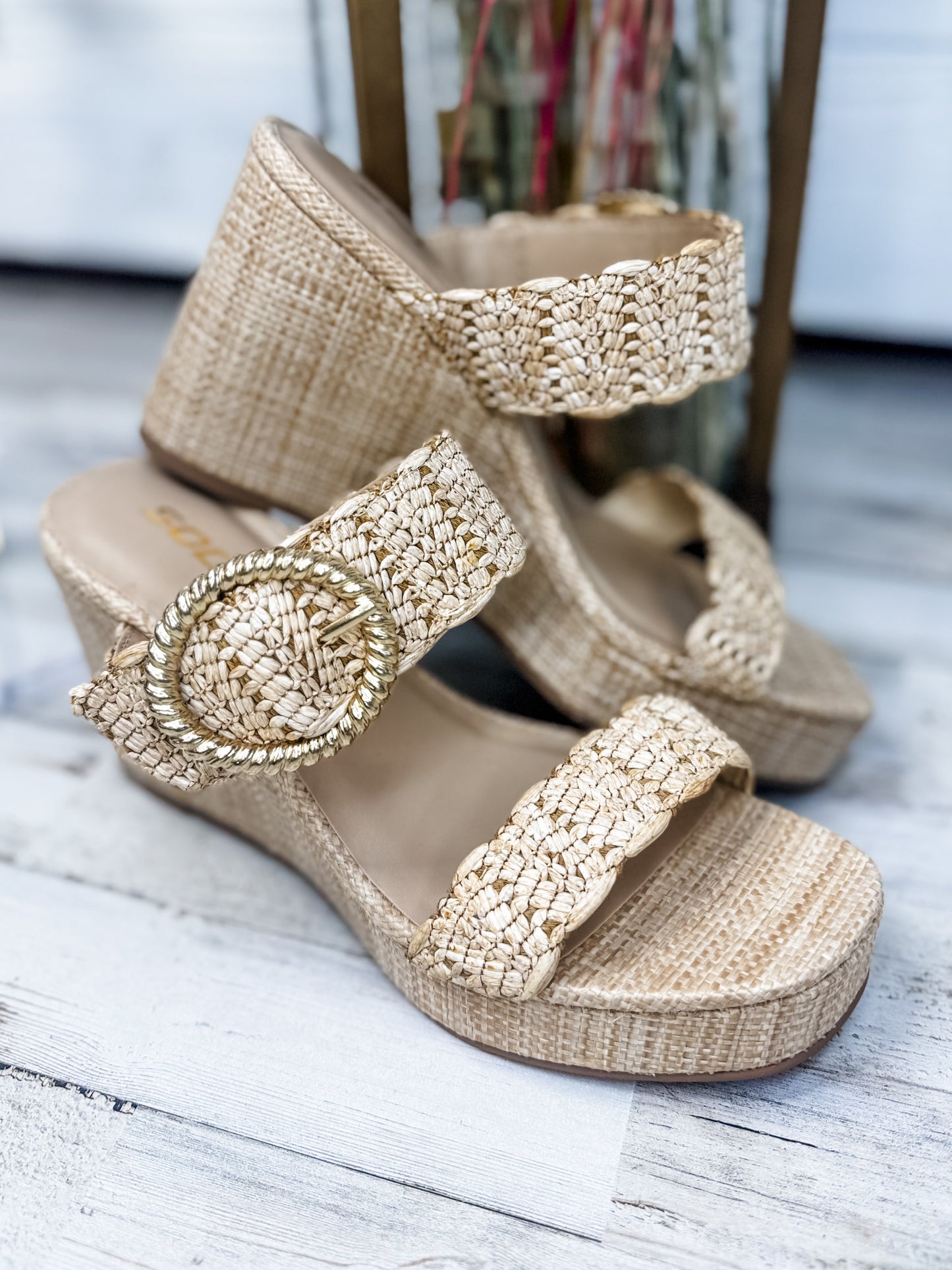 Ilana Wedges - Natural Final Sale