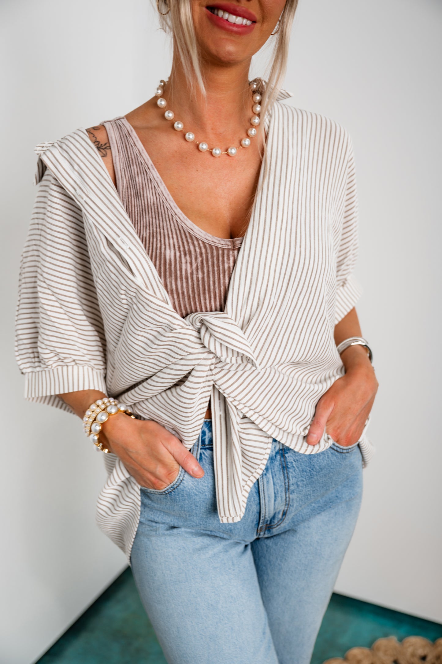 Petite Sculpt Tank - Mocha