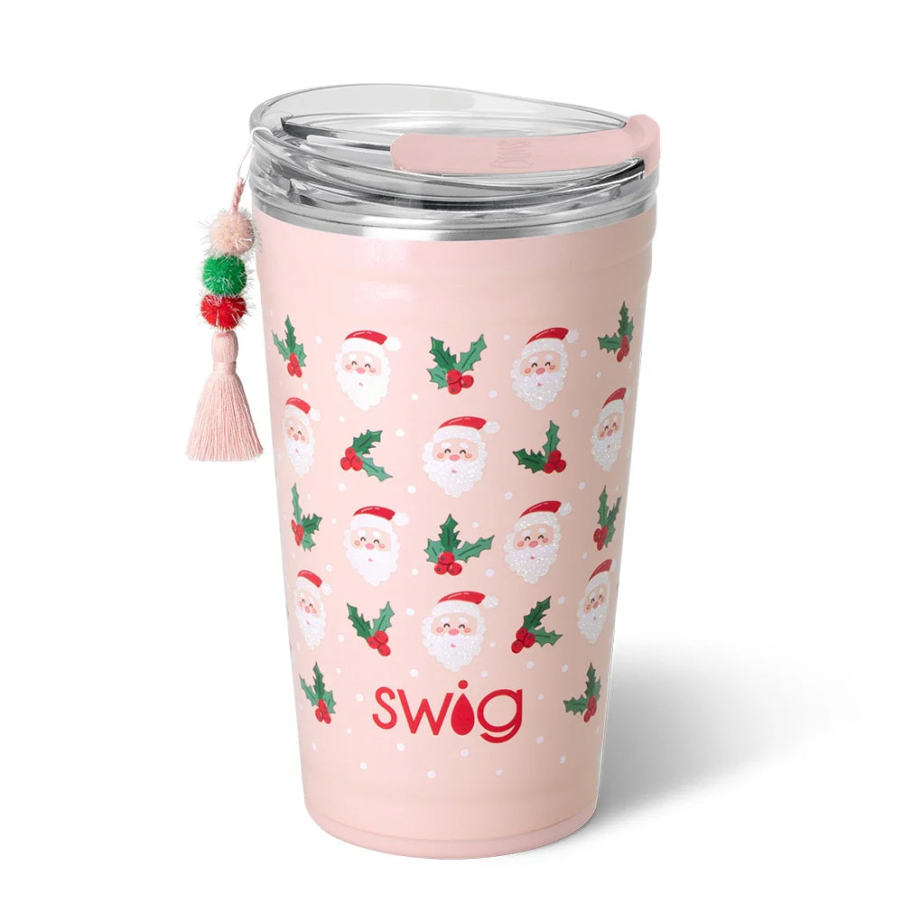 SWIG Party Cup 24 oz Holly Jolly ReFabbed Boutique