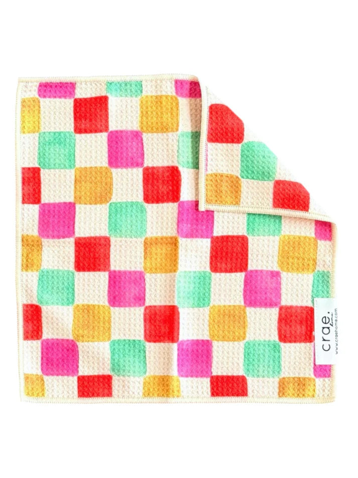 Crae Home: Modern Picnic Double-Sided Washcloth