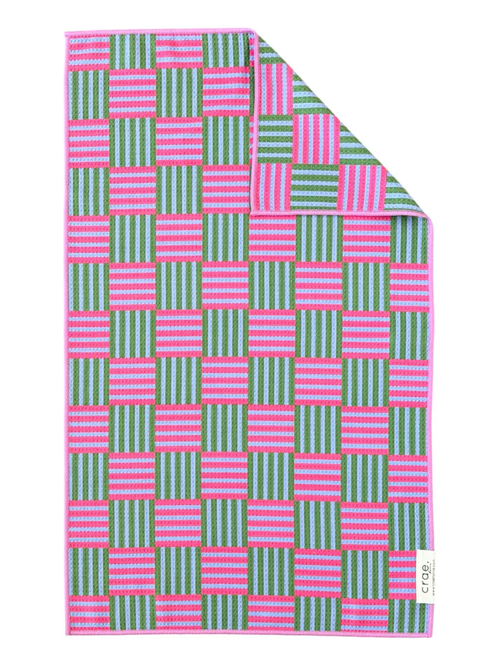 Crae Home: Sunday Picnic Double-Sided Hand Towel