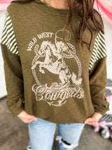 Wild West Cowgirls Long Sleeve Top