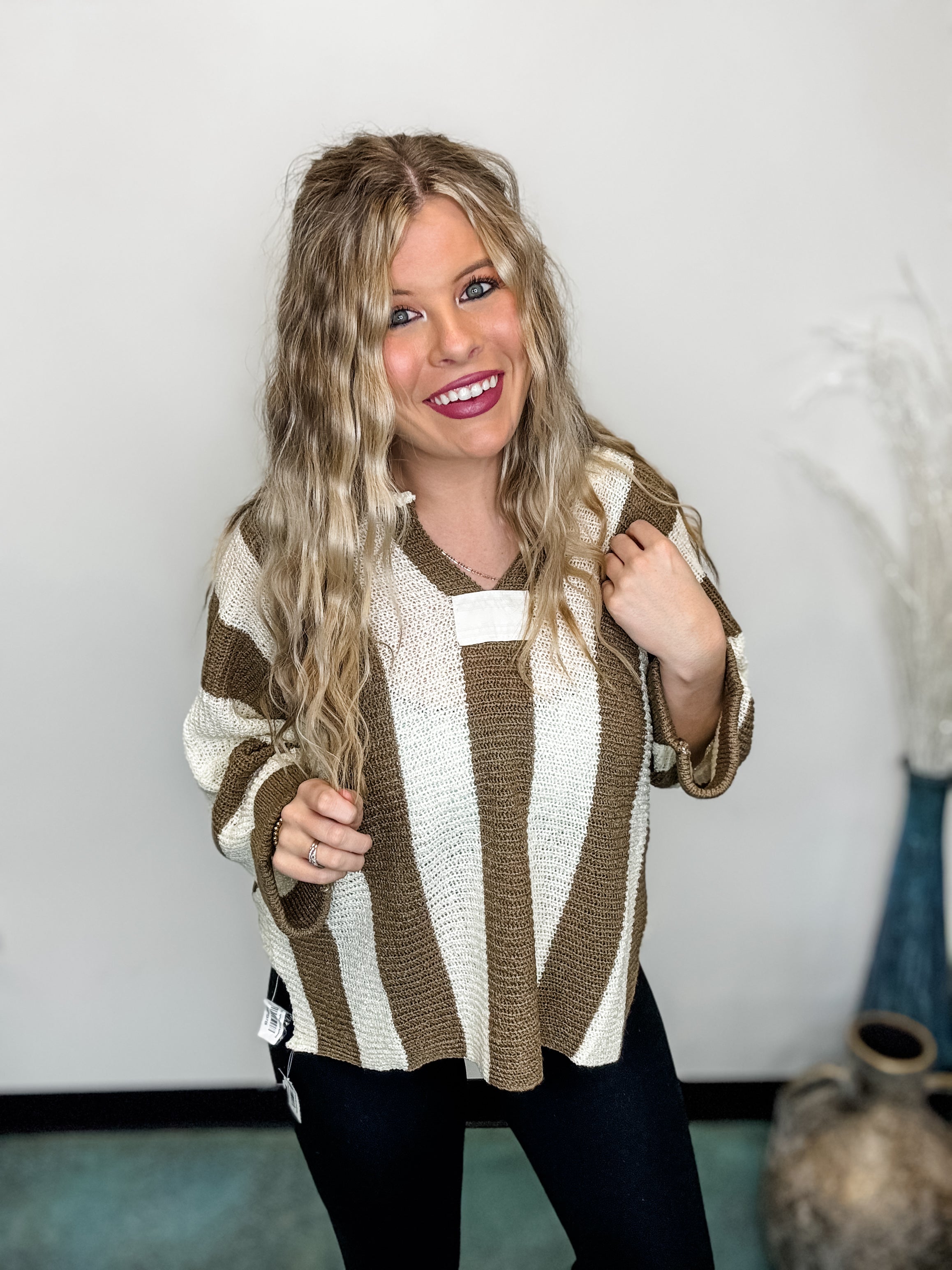 Afternoon Breeze Stripe Top