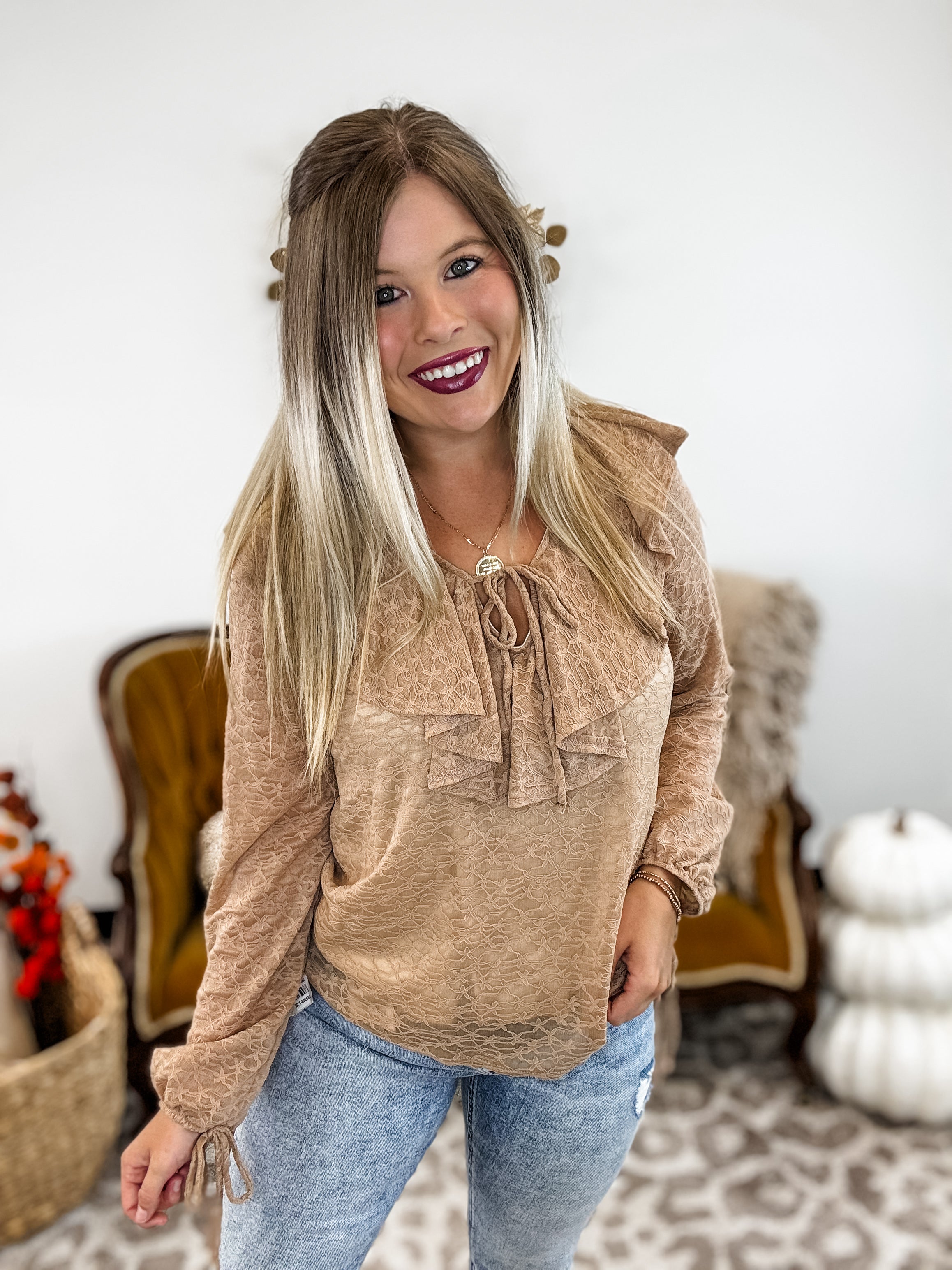 Crisp Air Charm Top FINAL SALE