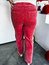 Edge Trail Cord Pants - Rose