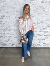 Twilight Lines Top - Rust