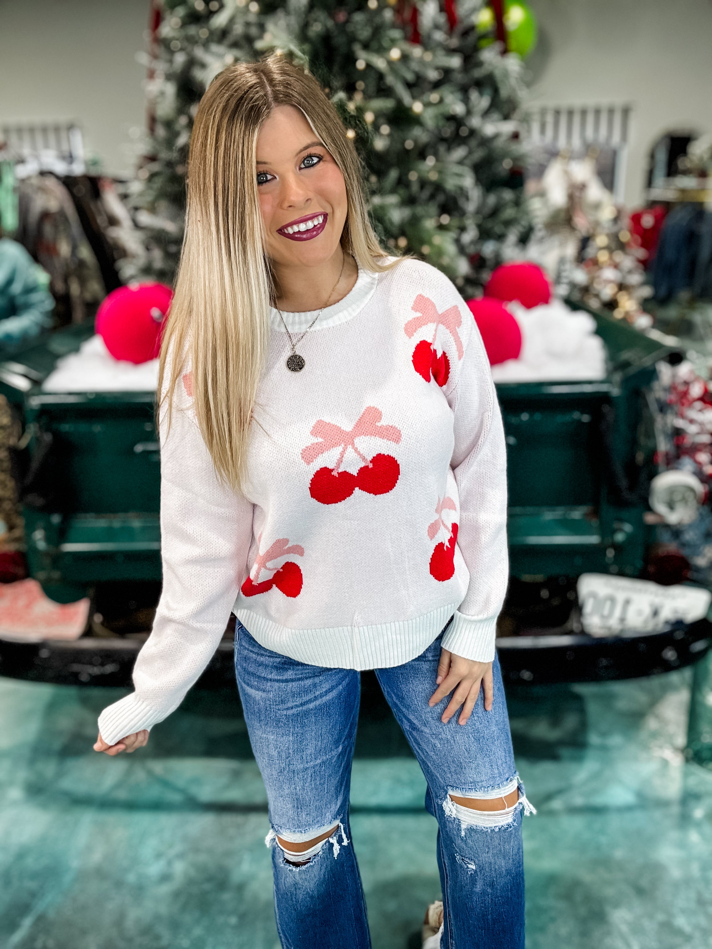 Cherry on Top Sweater