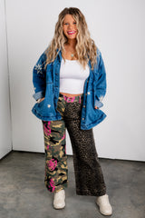 Freya Abstract Denim Jeans