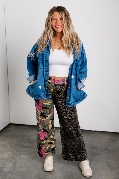 Freya Abstract Denim Jeans *Final Sale*