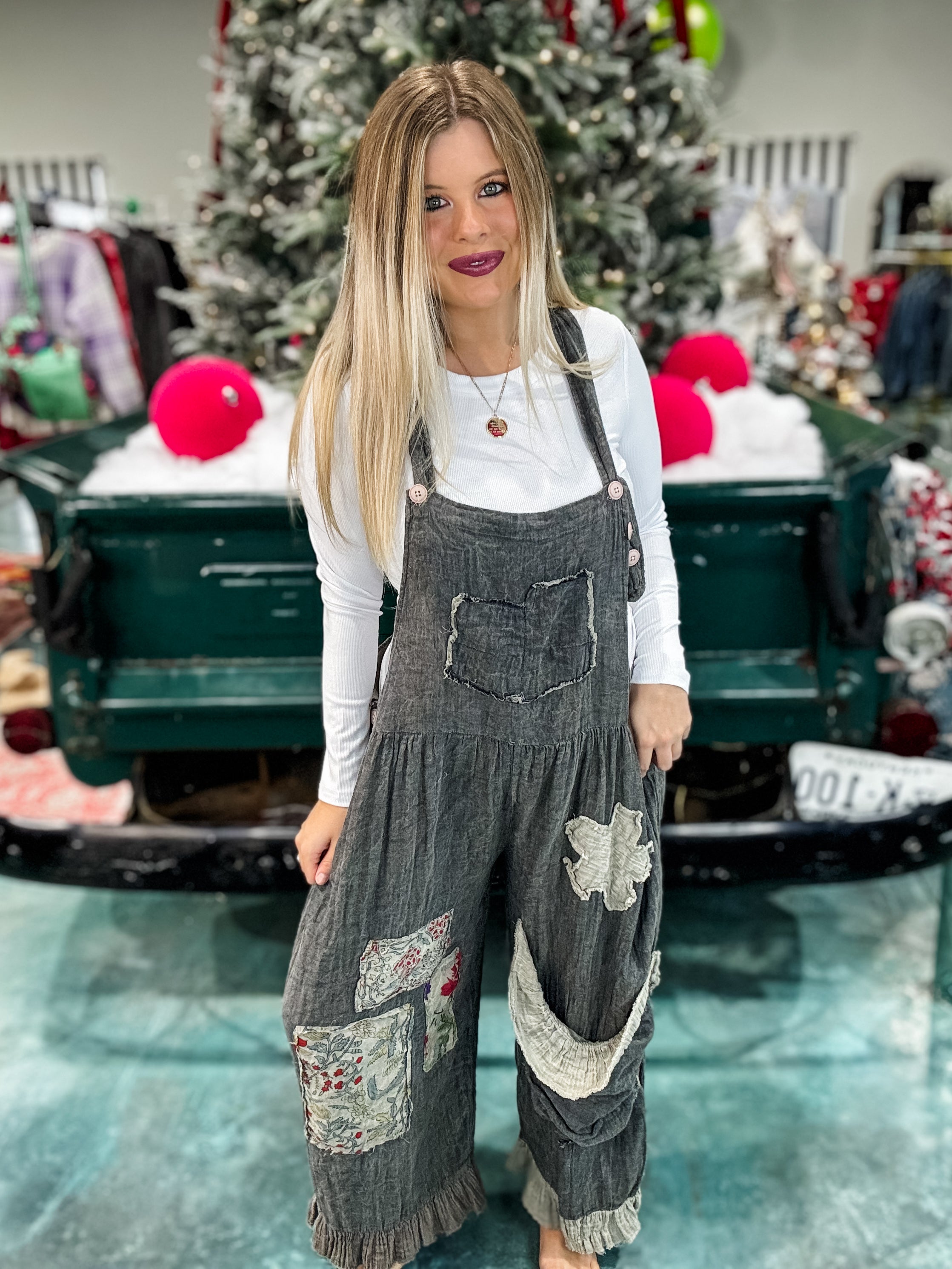 Jaded Gypsy Prairie Views Overalls