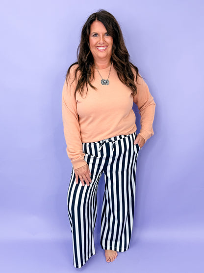 Make A Statement Striped Pants
