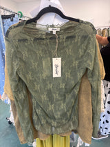 Sheer Elegance Long Sleeve Top