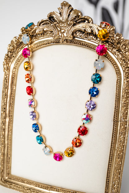 12mm Rhinestone Necklace