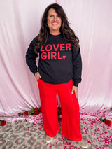 Sweet Serenade Wide Pants - Red