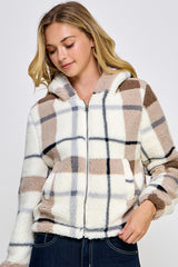 Cabin Cozy Plaid Hoodie