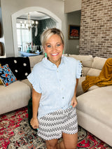 Easy Peasy Shorts SIDEWALK SALE 6-2024