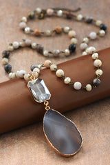 Boho Agate Necklace