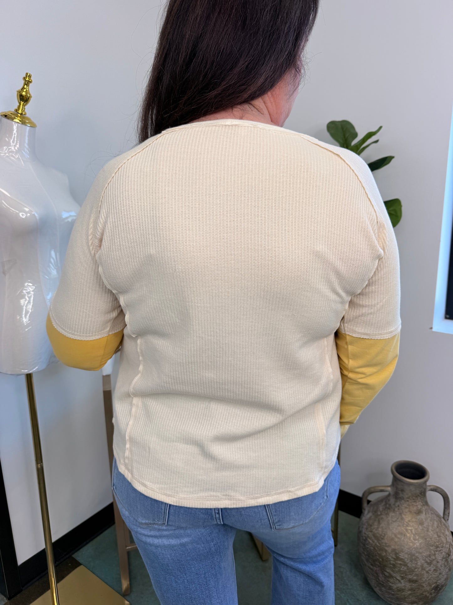 Thermal Raw Edge Top