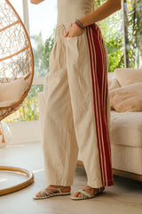 Retro Side Stripe Relaxed Pants