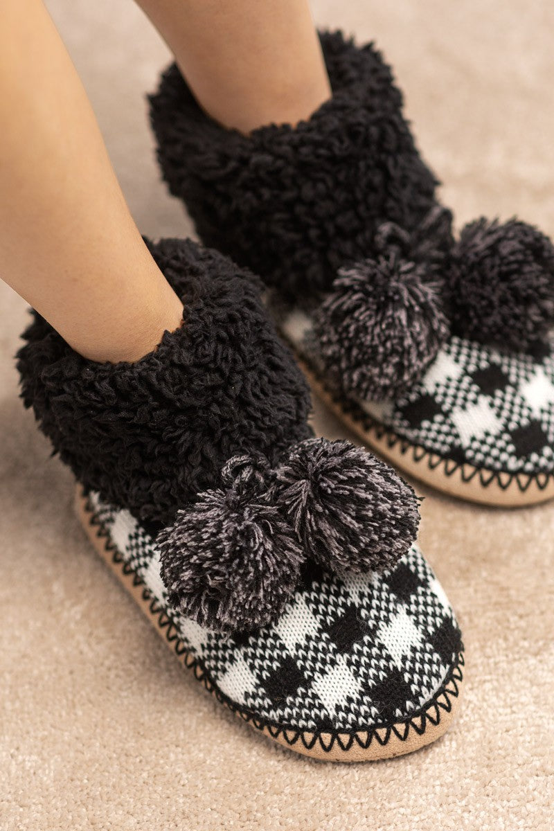 Buffalo Plaid Slippers | DOORBUSTER