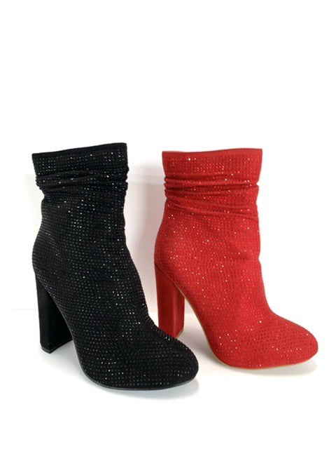 Luxe Spark Booties - Black *Final Sale*