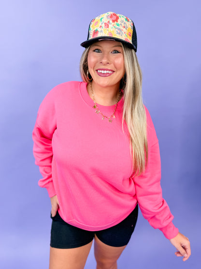 Cozy on Repeat Fleece Sweatshirt