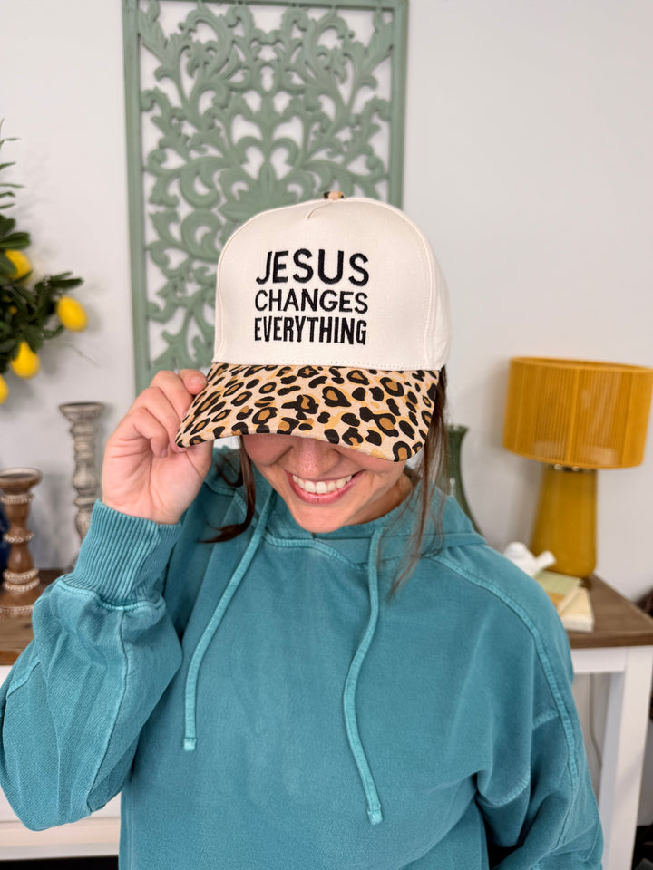 Jesus Changes Everything Hat