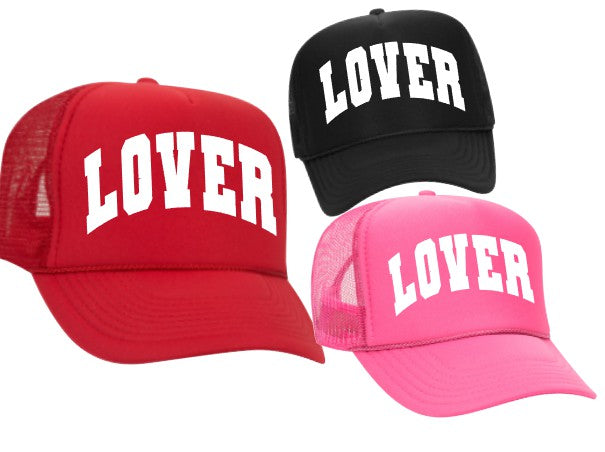 Lover Trucker Hat - Pink