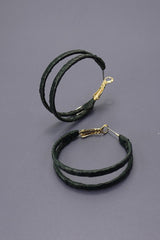 Desert Loop Earrings - Black