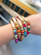 Woven Beads Bracelet Set