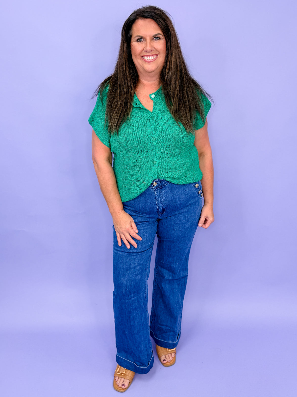 Easy Days Button-Up Sweater DOORBUSTER