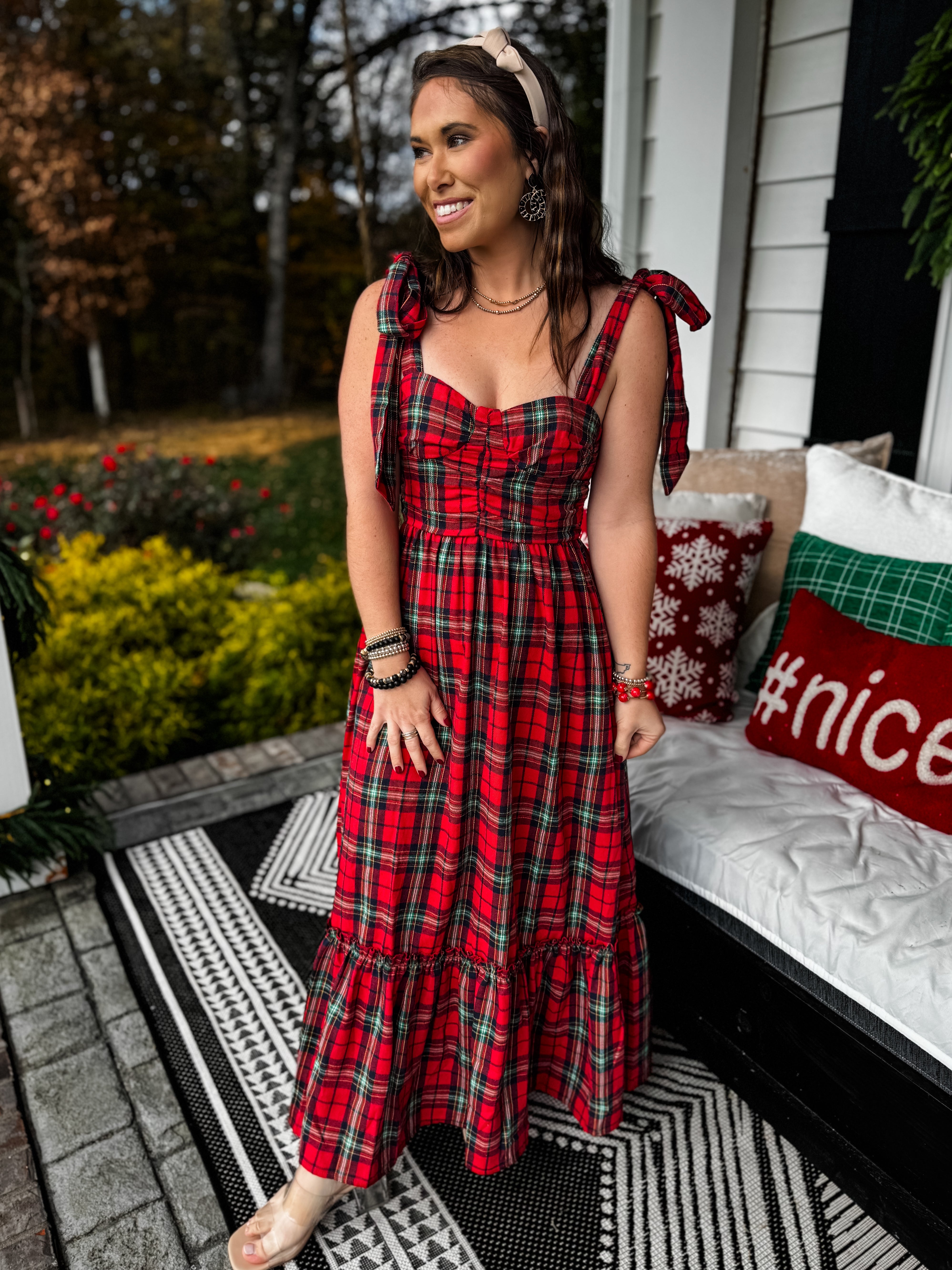 Winterberry Plaid Dress