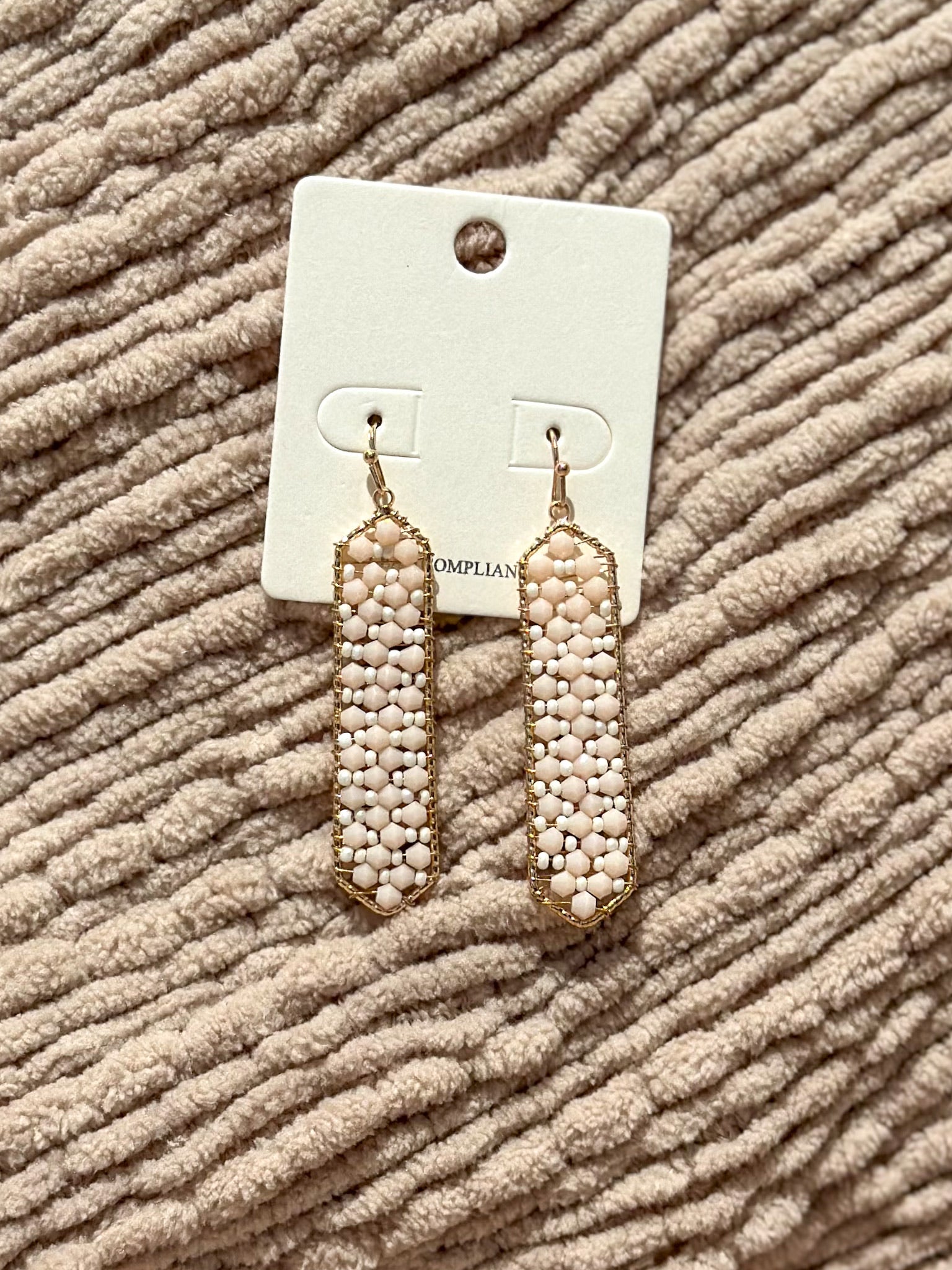Stella Bar Earrings - Ivory