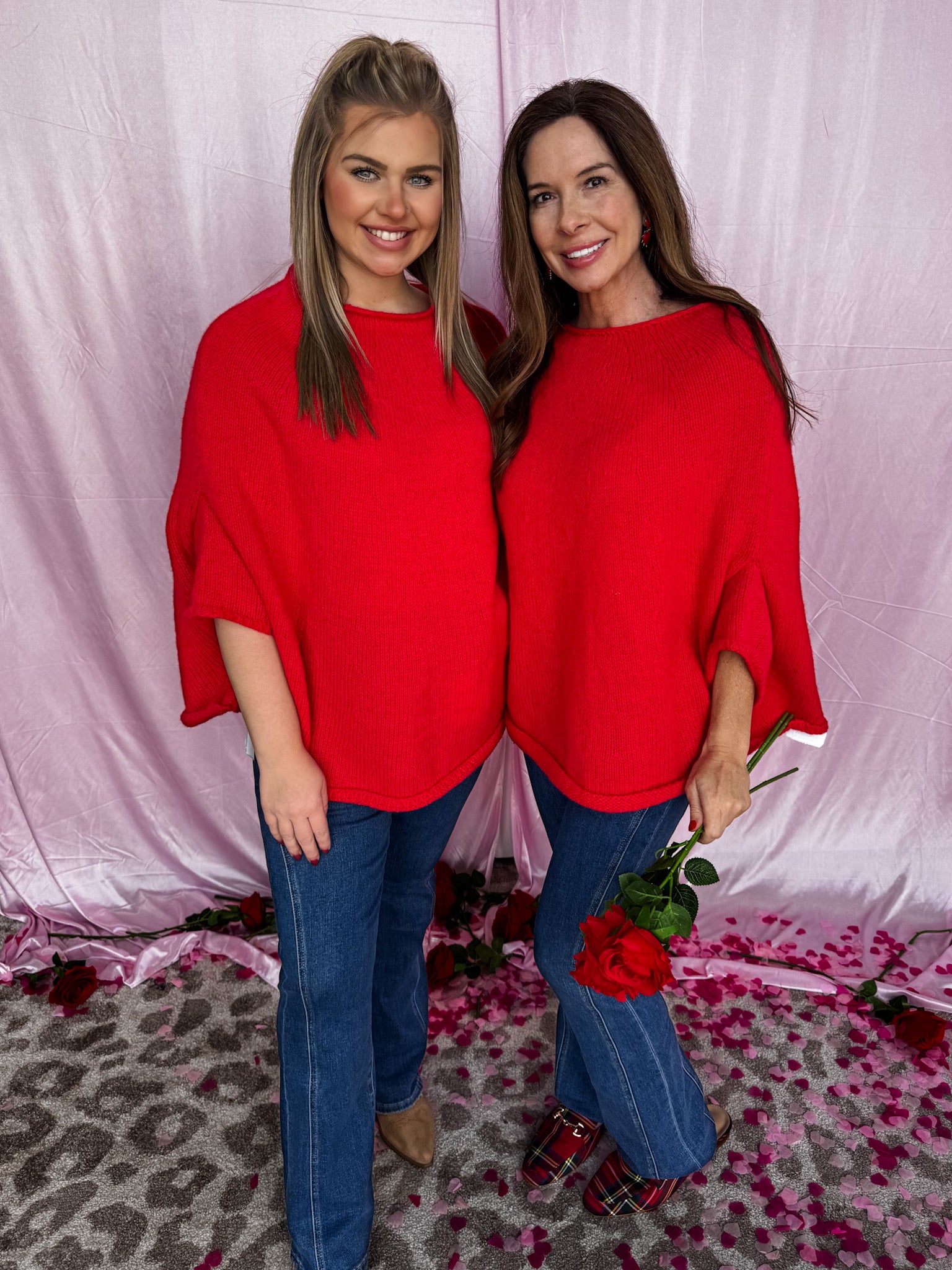 Breezy Luxe Sweater - Red