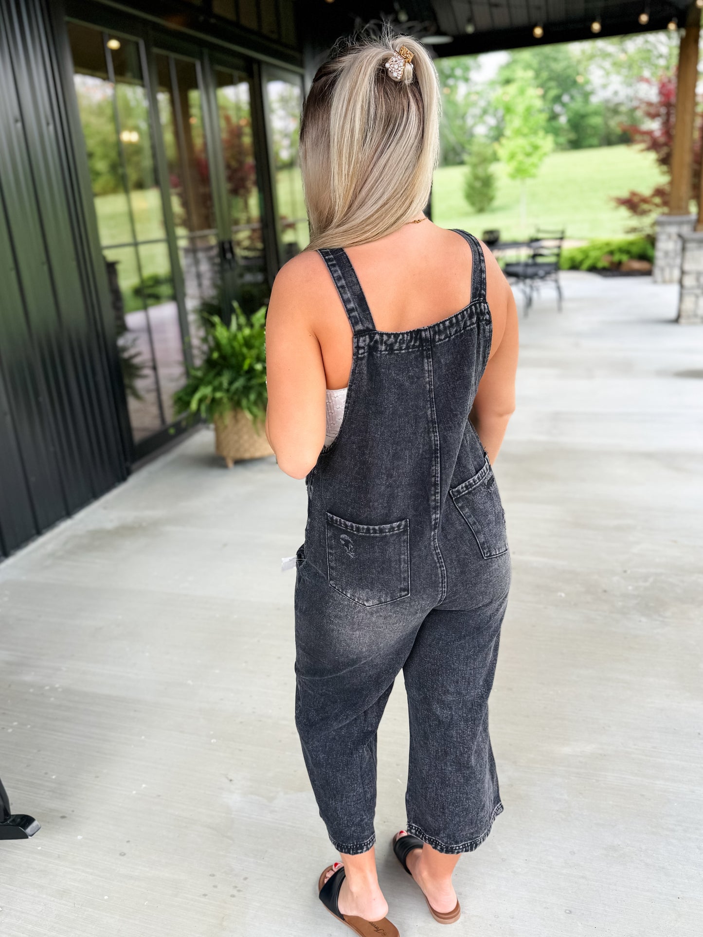 Pinewood Overalls - Black *Final Sale*