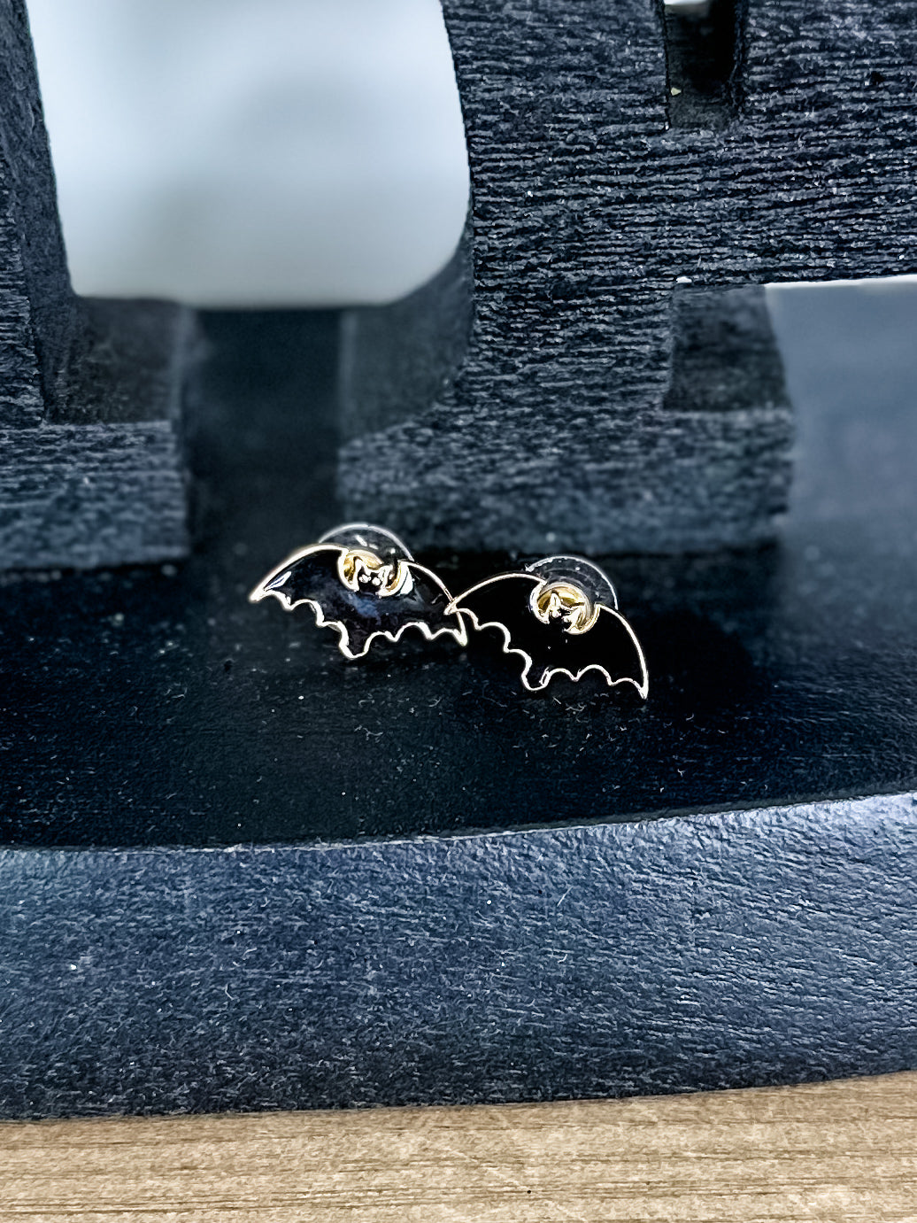 Spooky Bat Earrings FINAL SALE