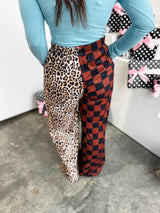 Leopard Line Pants