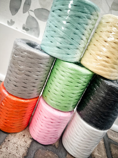8 Piece Raffia Bundle - Spring FINAL SALE