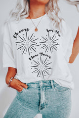 Cheers For The New Year Graphic Tee