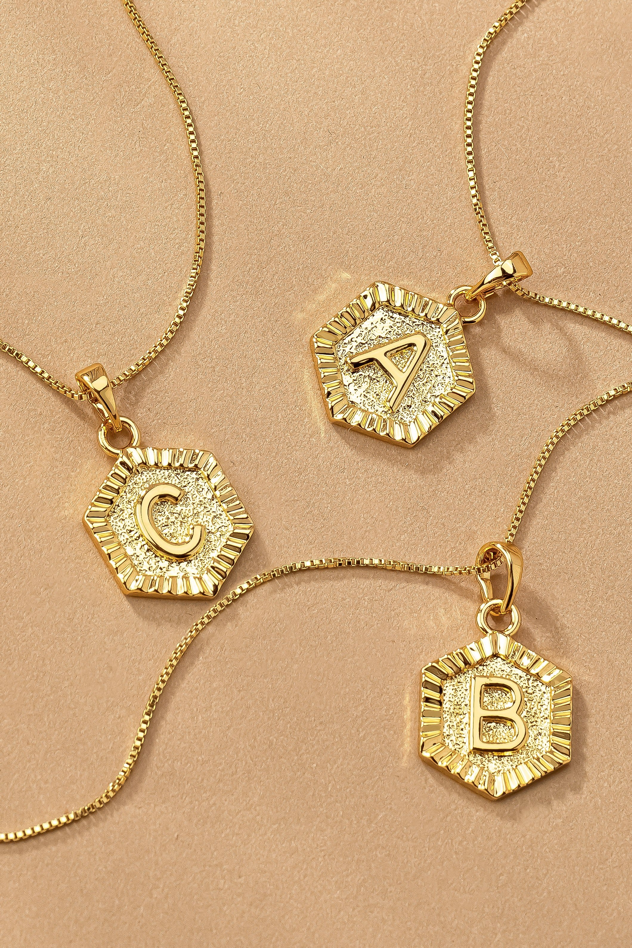 Bold & Minimal Letter Pendant DOORBUSTER
