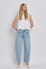 Cindy Barrel Leg Jeans
