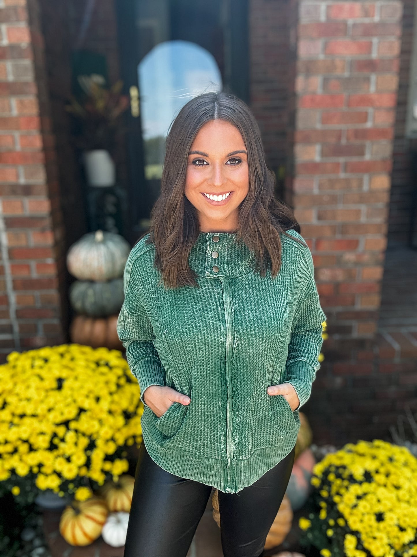 Destination Delight Jacket - Green *Final Sale*